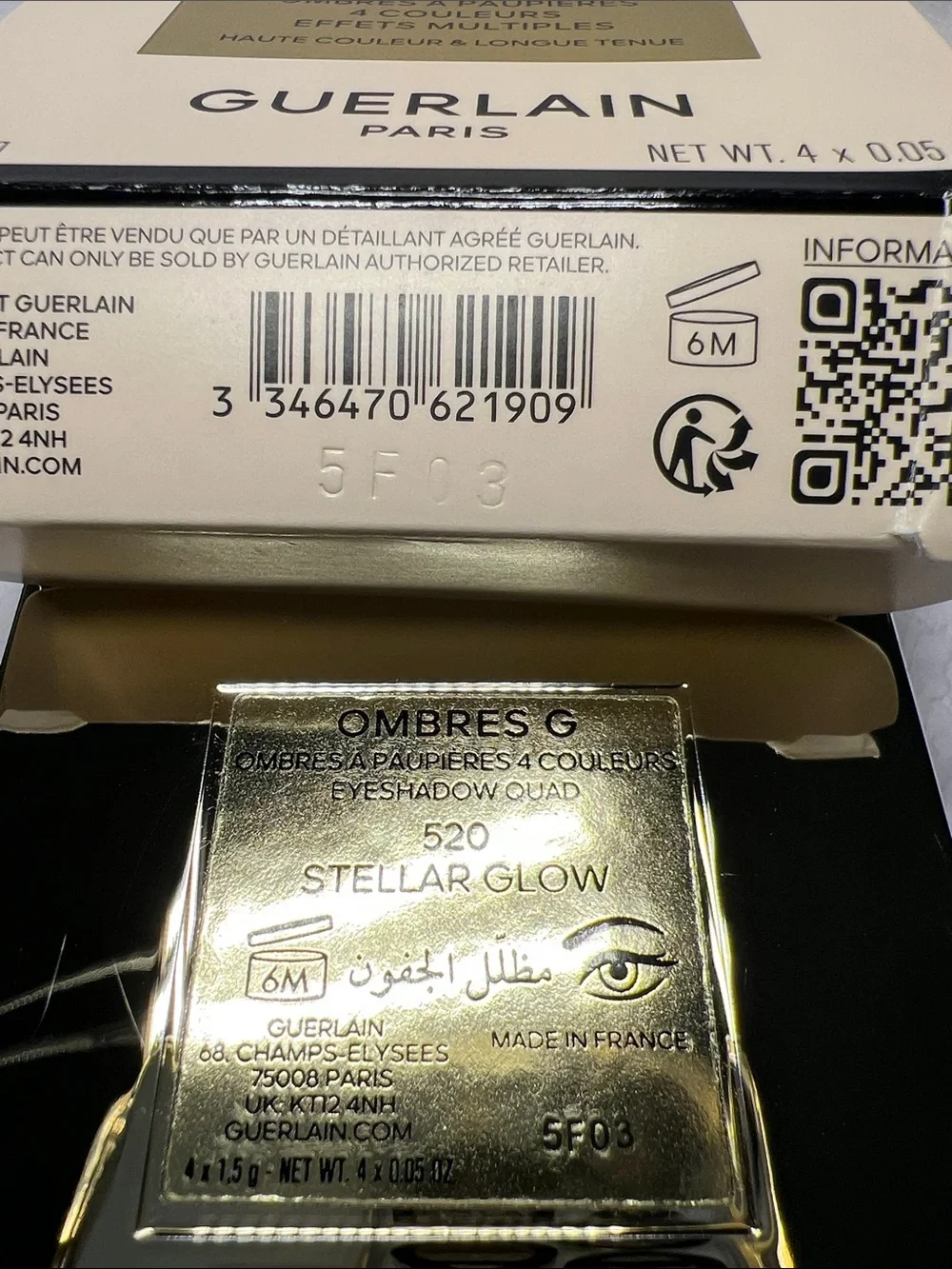 GUERLAIN ombres eyeshadow